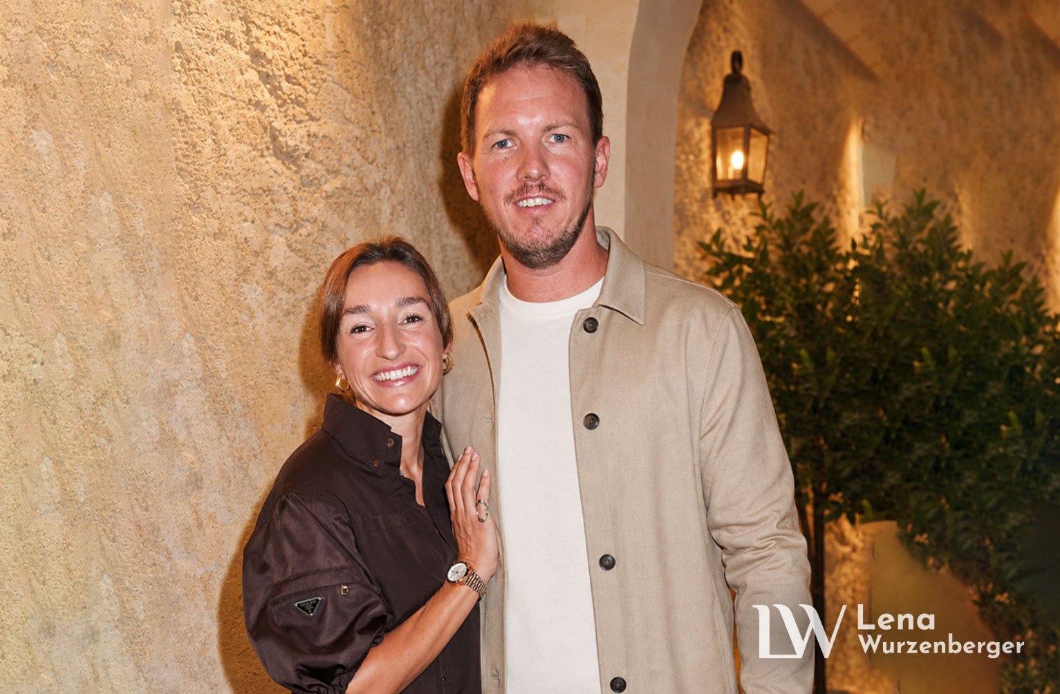 Lena Wurzenberger und Julian Nagelsmann